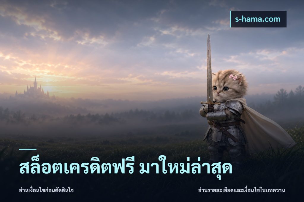สล็อตเครดิตฟรี มาใหม่ล่าสุด