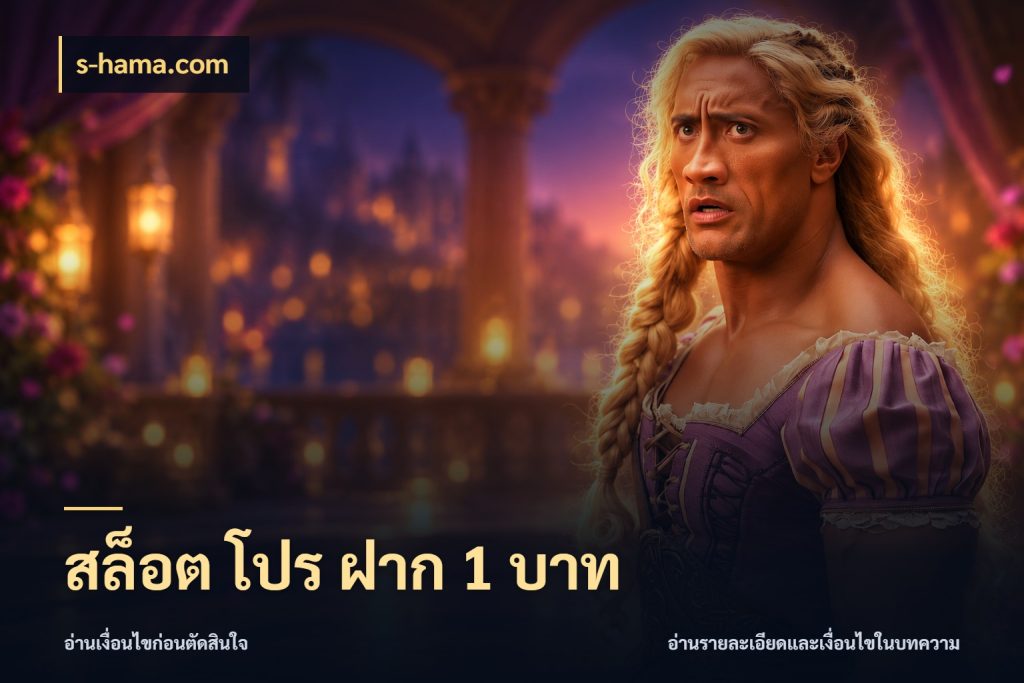 สล็อต โปร ฝาก 1 บาท มุมสนุกของคนที่กำหนดขอบเขตตัวเอง กับ s-hama.com