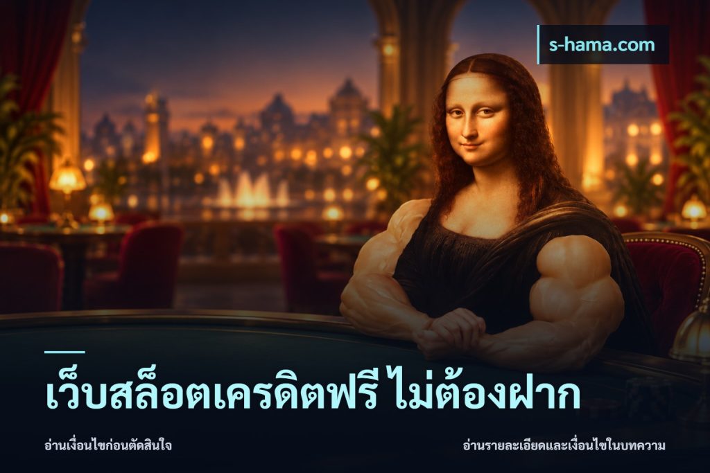 เว็บสล็อตเครดิตฟรี ไม่ต้องฝาก