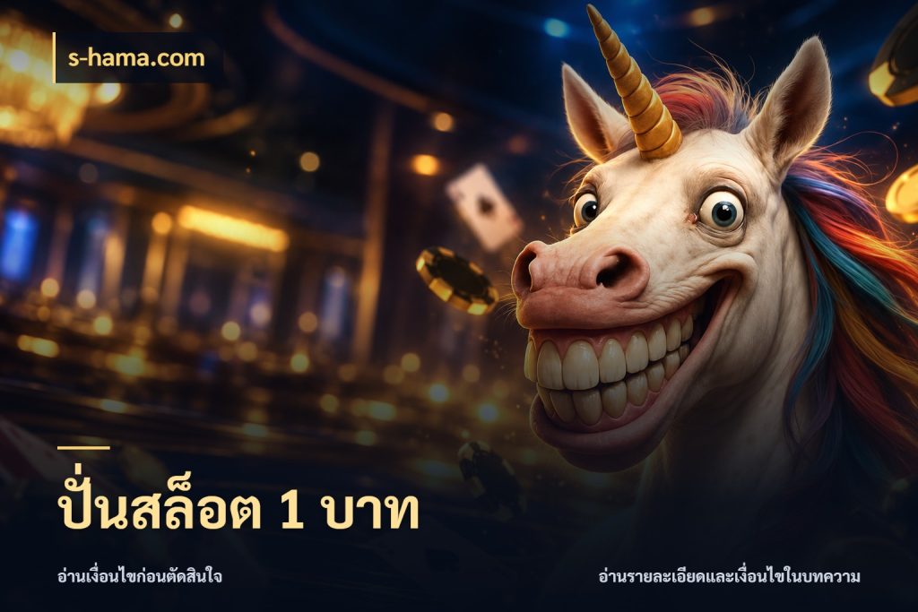 ปั่นสล็อต 1 บาท ยอดเริ่มต้นน่าจับตากับสิทธิ์ที่เกี่ยวข้อง สไตล์ s-hama.com