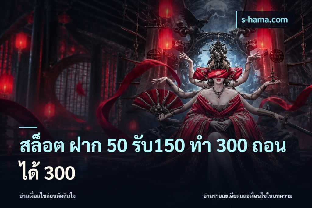 สล็อต ฝาก 50 รับ150 ทํา 300 ถอนได้ 300