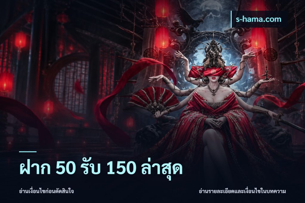 ฝาก 50 รับ 150 ล่าสุด