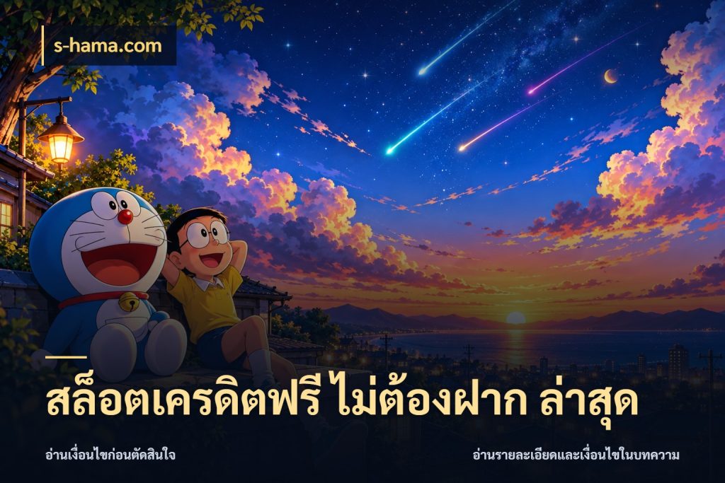 สล็อตเครดิตฟรี ไม่ต้องฝาก ล่าสุด จากชื่อเครดิตฟรีสู่ความสนุกที่เข้าใจได้ สไตล์ s-hama.com
