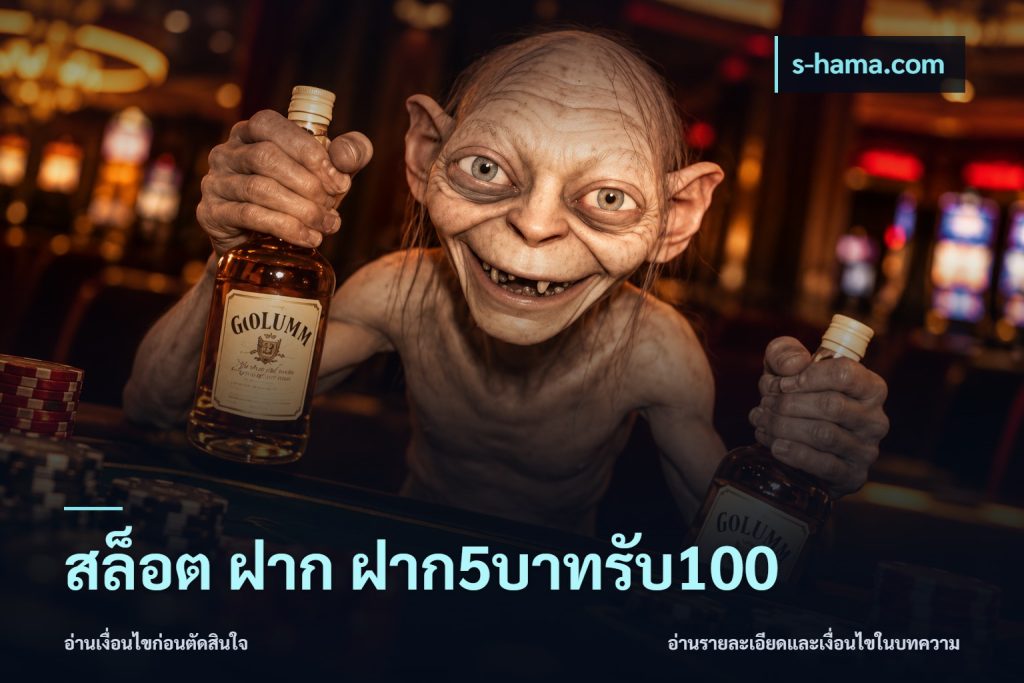 สล็อต ฝาก ฝาก5บาทรับ100
