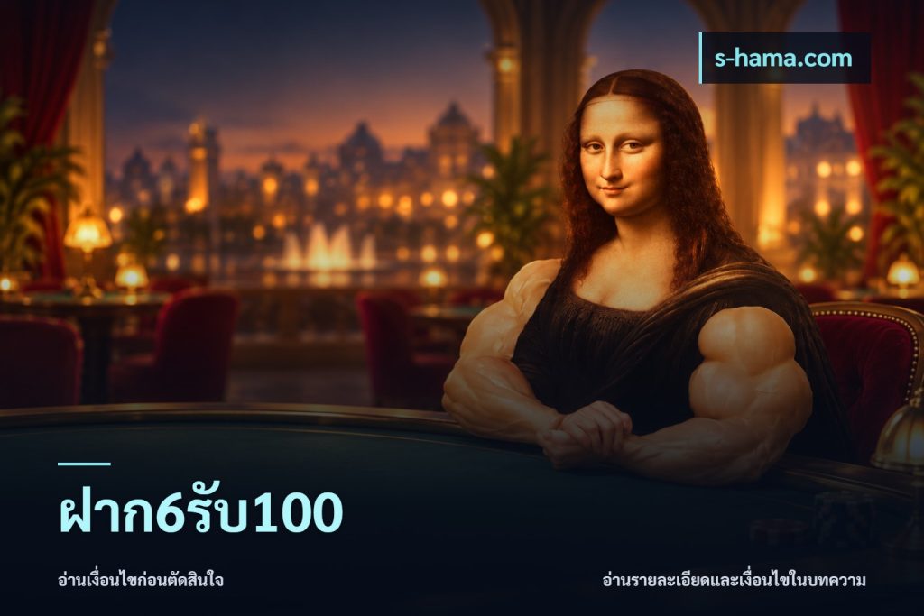 ฝาก6รับ100