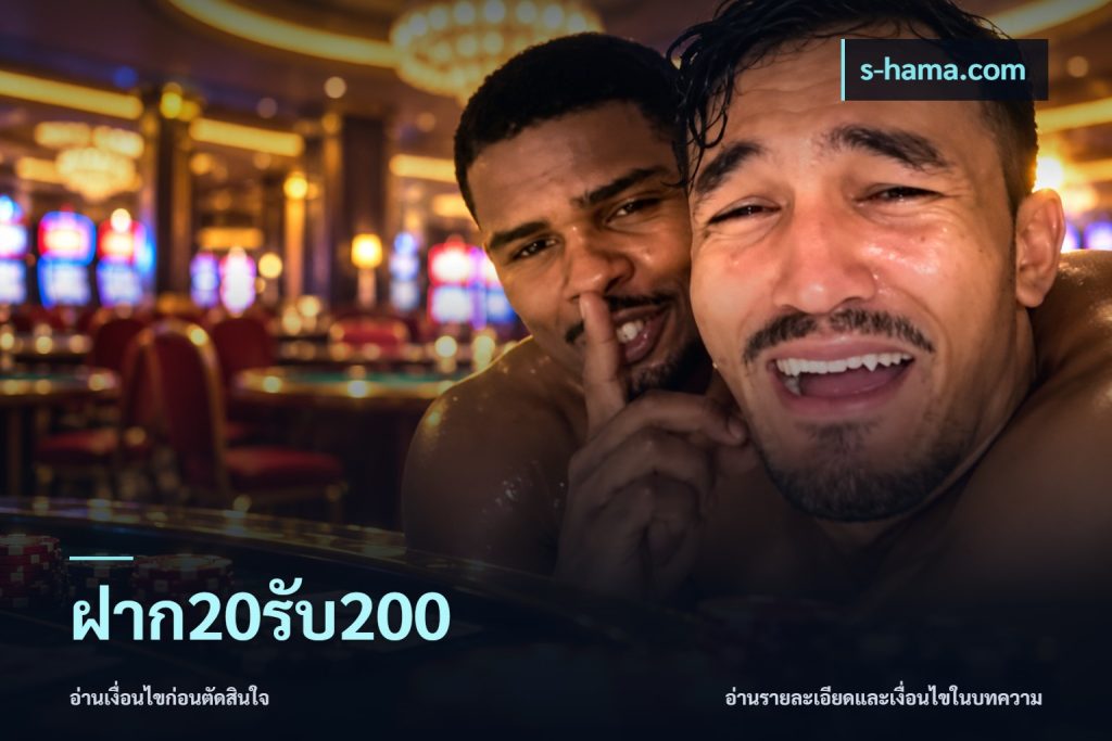 ฝาก20รับ200