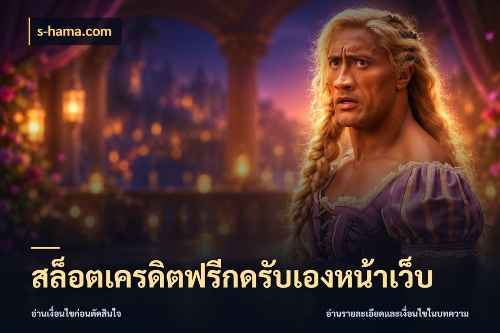 สล็อตเครดิตฟรีกดรับเองหน้าเว็บ เครดิตแต่ละรูปแบบมีมุมไหนให้ดู สไตล์ s-hama.com