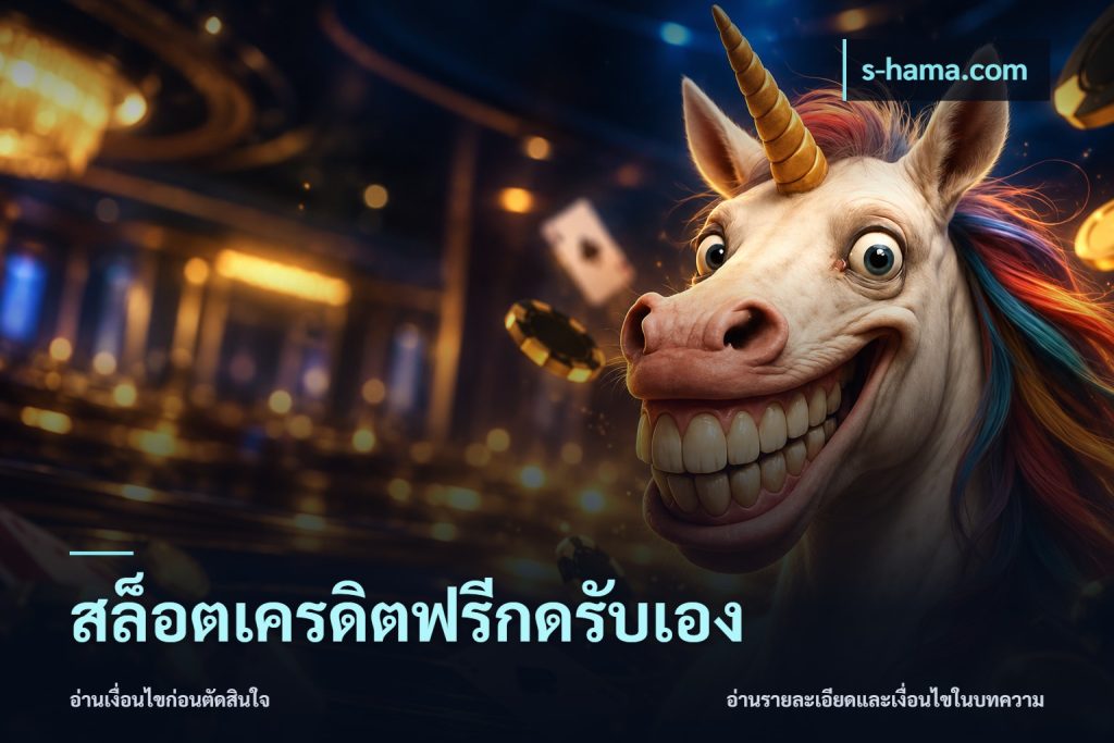 สล็อตเครดิตฟรีกดรับเอง