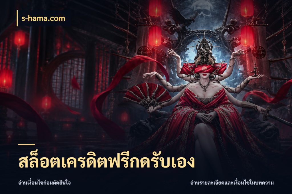สล็อตเครดิตฟรีกดรับเอง รู้จักยอดและขอบเขตของเครดิตฟรี ในมุม s-hama.com