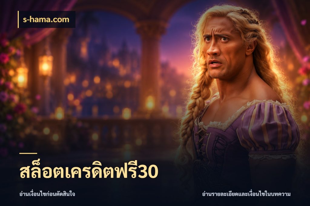 สล็อตเครดิตฟรี30 จับมุมเด่นของเครดิตฟรีให้ตรงใจ ในมุม s-hama.com