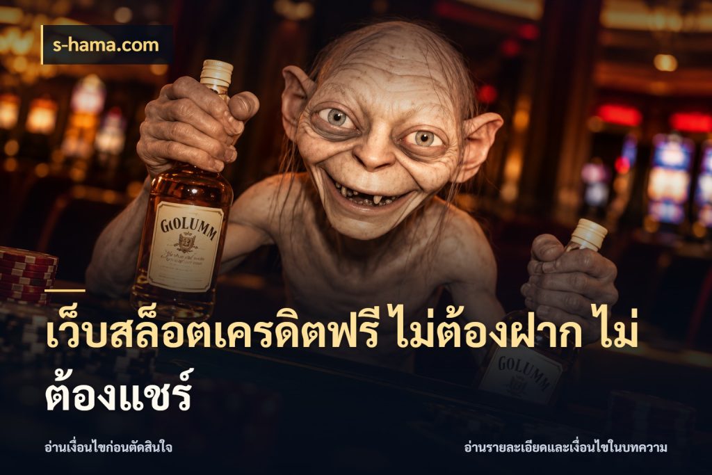 เว็บสล็อตเครดิตฟรี ไม่ต้องฝาก ไม่ต้องแชร์ จากชื่อเครดิตฟรีสู่ความสนุกที่เข้าใจได้ สไตล์ s-hama.com