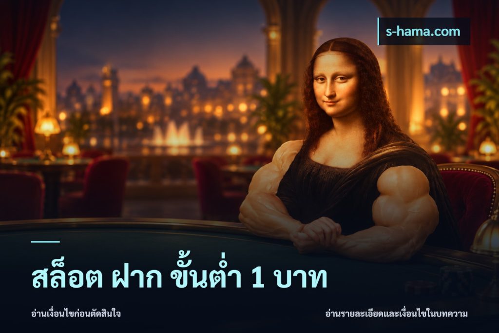 สล็อต ฝาก ขั้นต่ำ 1 บาท