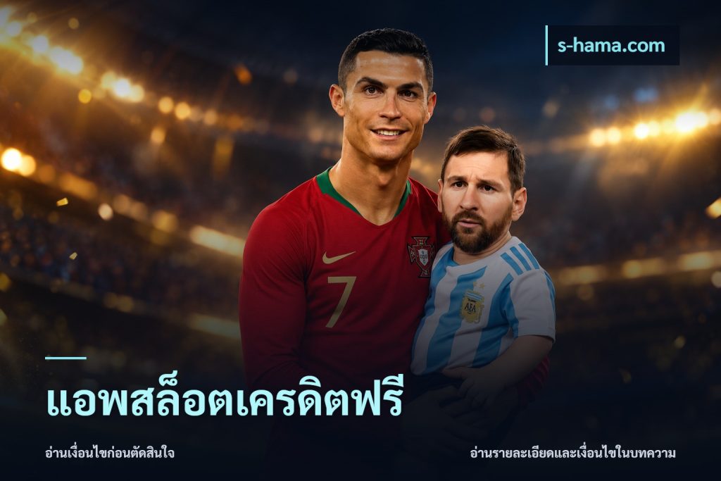 แอพสล็อตเครดิตฟรี