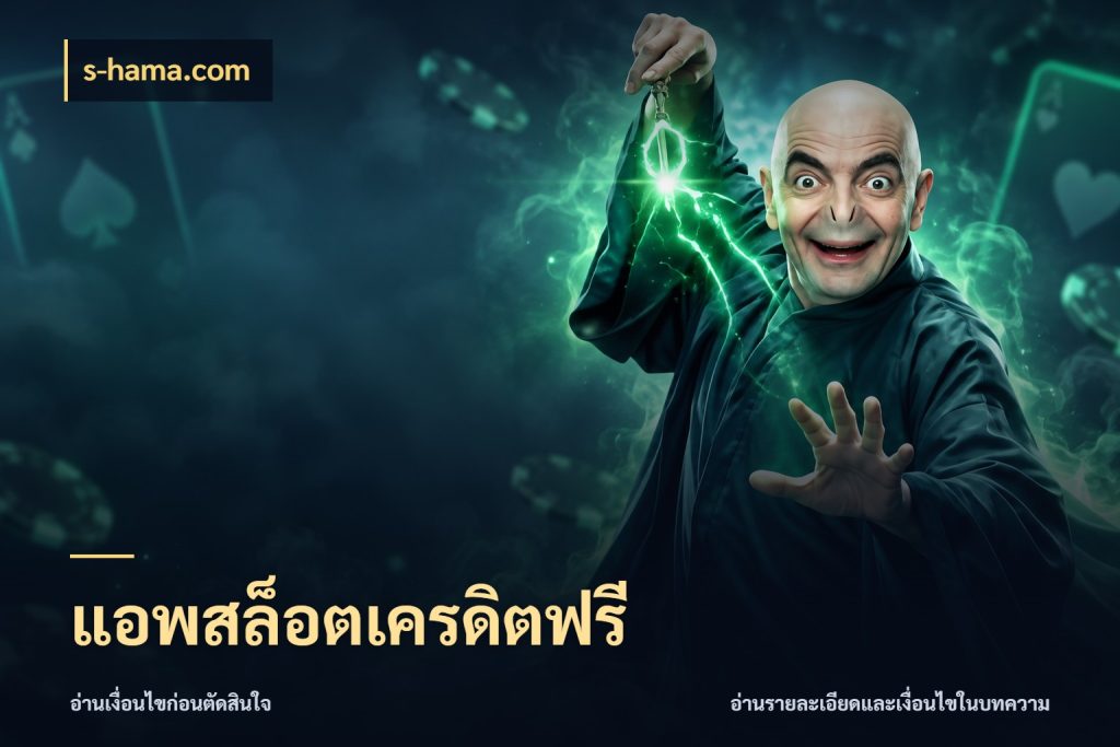 แอพสล็อตเครดิตฟรี จับมุมเด่นของเครดิตฟรีให้ตรงใจ กับ s-hama.com