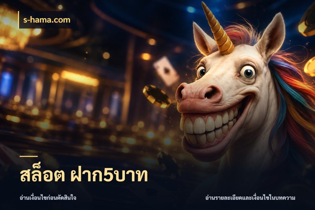 สล็อต ฝาก5บาท จำนวนเริ่มต้นกับสไตล์เกมที่ชอบ สไตล์ s-hama.com