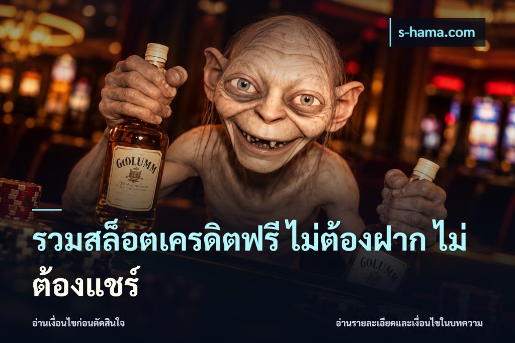 รวมสล็อตเครดิตฟรี ไม่ต้องฝาก ไม่ต้องแชร์