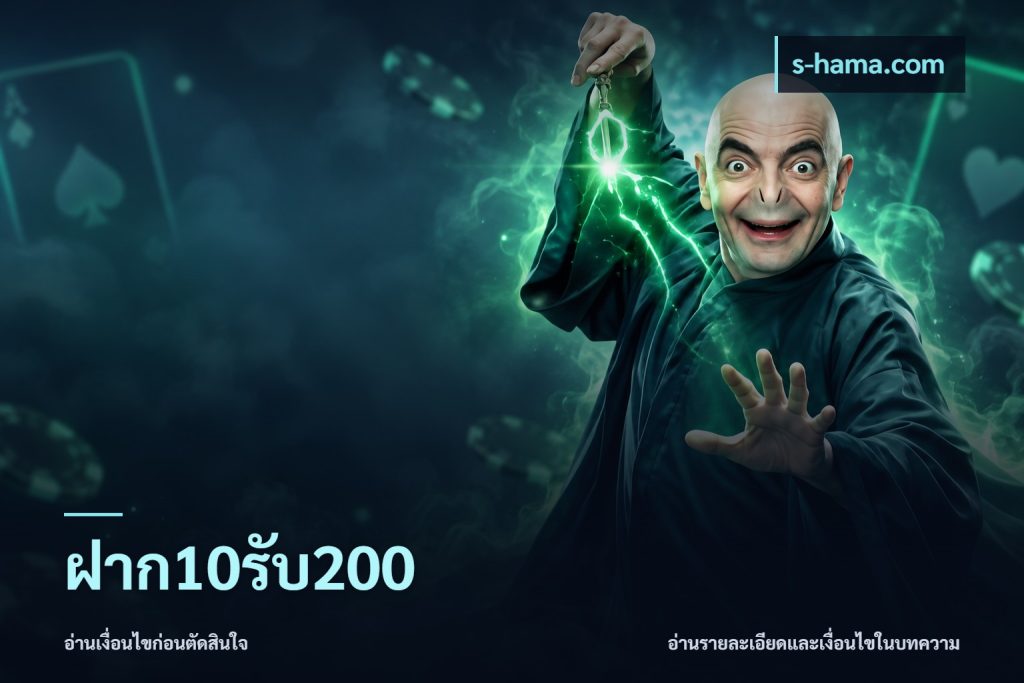 ฝาก10รับ200
