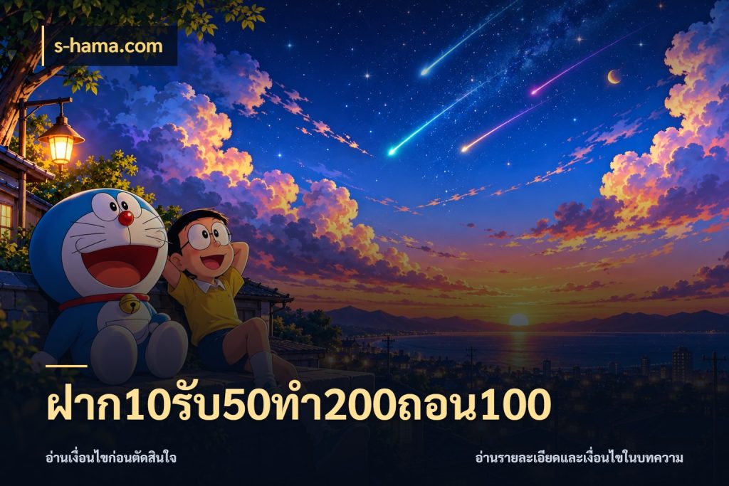 ฝาก10รับ50ทํา200ถอน100 ยอดฝากและยอดรับในมุมของคนชอบลุ้น ในมุม s-hama.com