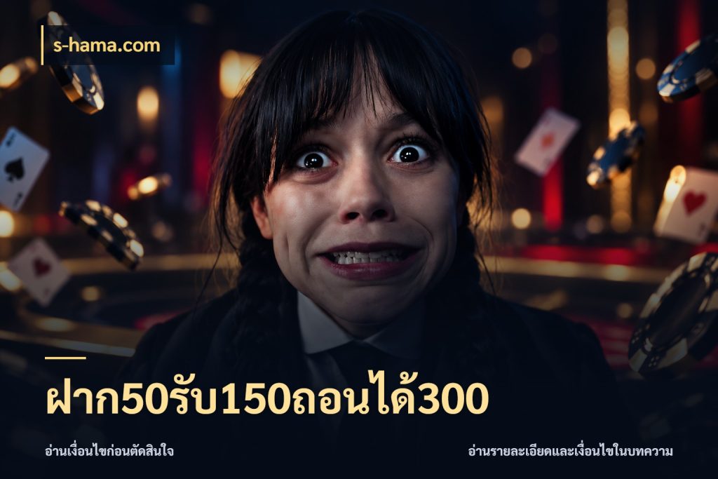 ฝาก50รับ150ถอนได้300 จุดเด่นของเครดิตที่คนชอบเกมอยากรู้ ในมุม s-hama.com