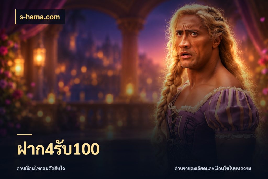 ฝาก4รับ100 s-hama.com เครดิตกับรูปแบบโปรที่ตรงใจ