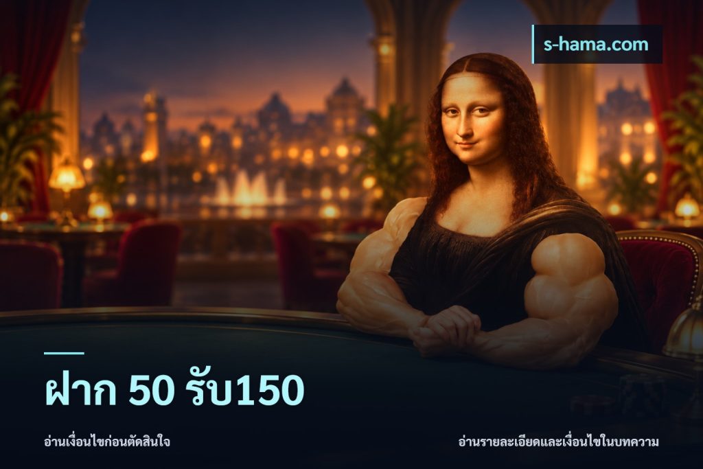 ฝาก 50 รับ150