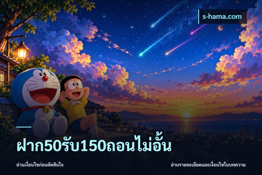 ฝาก50รับ150ถอนไม่อั้น