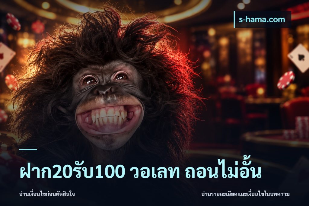 ฝาก20รับ100 วอเลท ถอนไม่อั้น