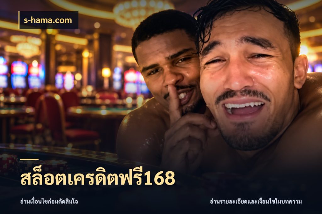 สล็อตเครดิตฟรี168 รู้จักยอดและขอบเขตของเครดิตฟรี สไตล์ s-hama.com