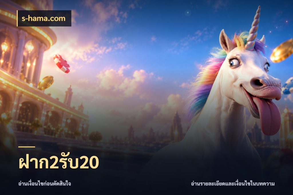 ฝาก2รับ20 s-hama.com สีสันของโปรฝากและยอดรับ