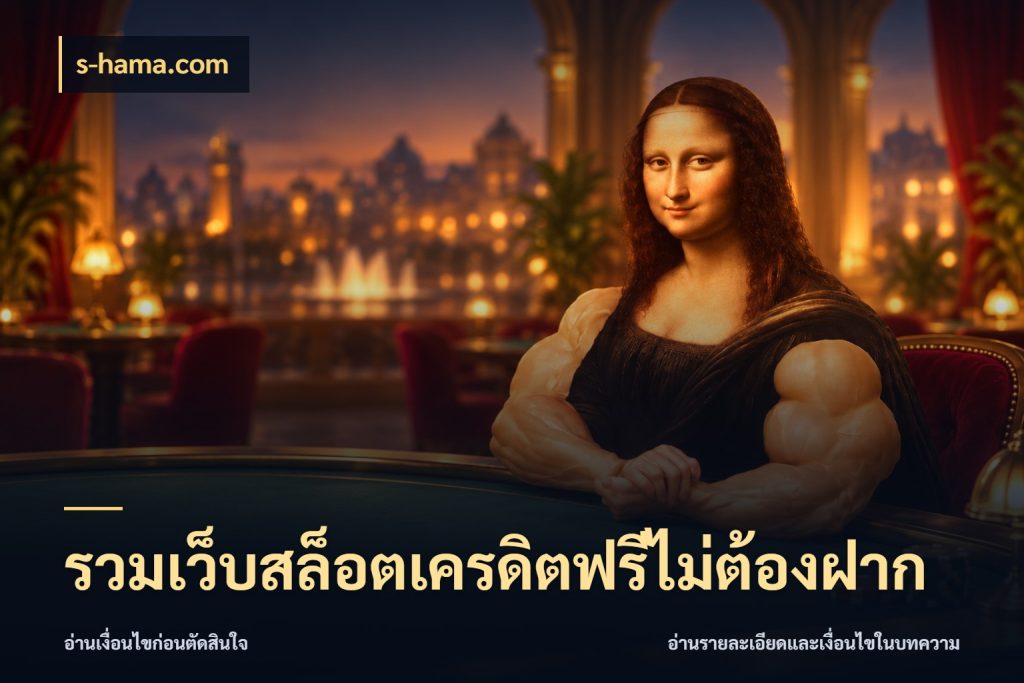 รวมเว็บสล็อตเครดิตฟรีไม่ต้องฝาก s-hama.com จากชื่อเครดิตฟรีสู่ความสนุกที่เข้าใจได้