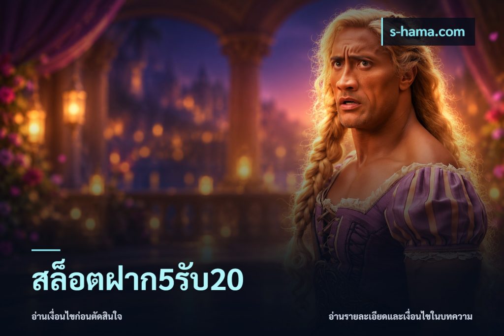 สล็อตฝาก5รับ20