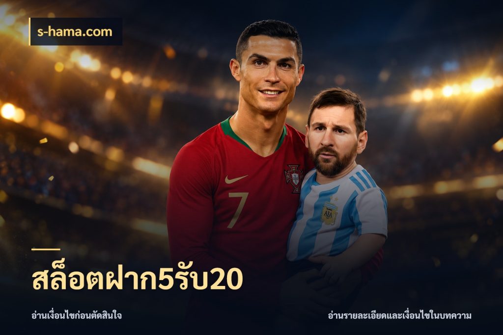 สล็อตฝาก5รับ20 สายโบนัสเลือกจังหวะสนุกได้อย่างไร ในมุม s-hama.com