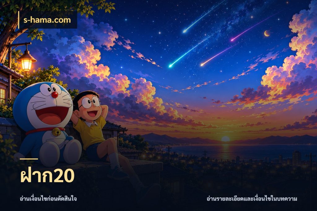ฝาก20 จัดจังหวะสนุกให้เข้ากับงบที่ตั้งไว้ ในมุม s-hama.com