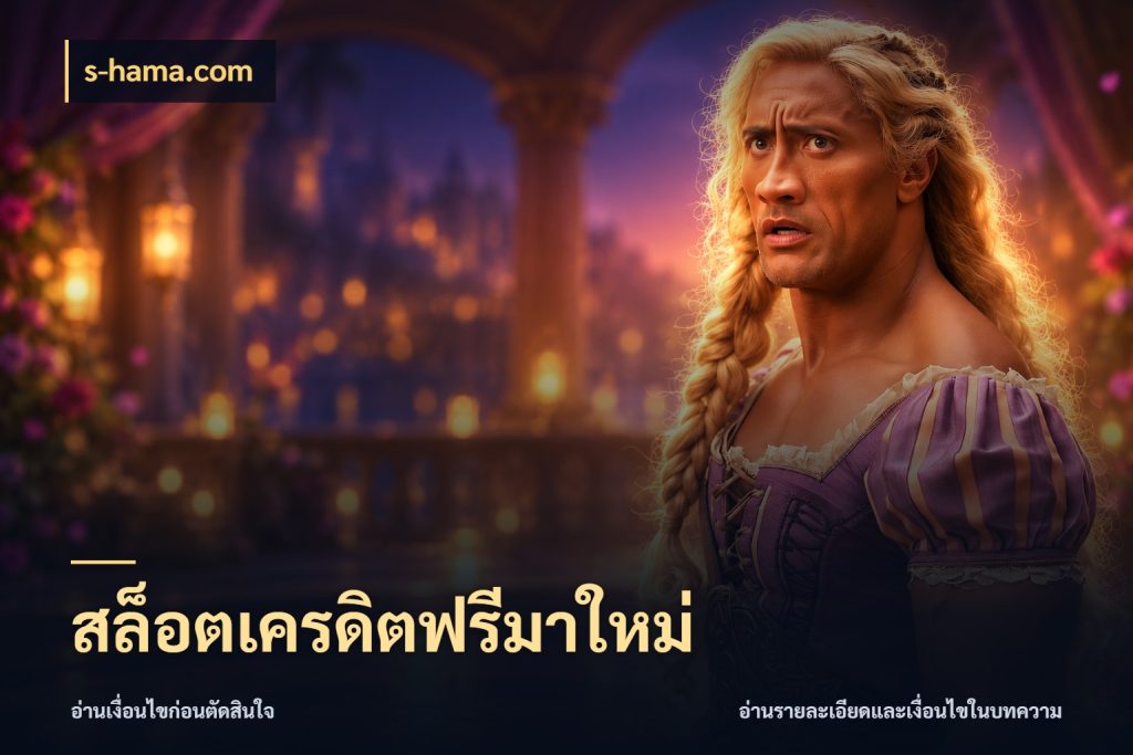 สล็อตเครดิตฟรีมาใหม่ s-hama.com เลือกสไตล์ความสนุกจากรูปแบบเครดิต