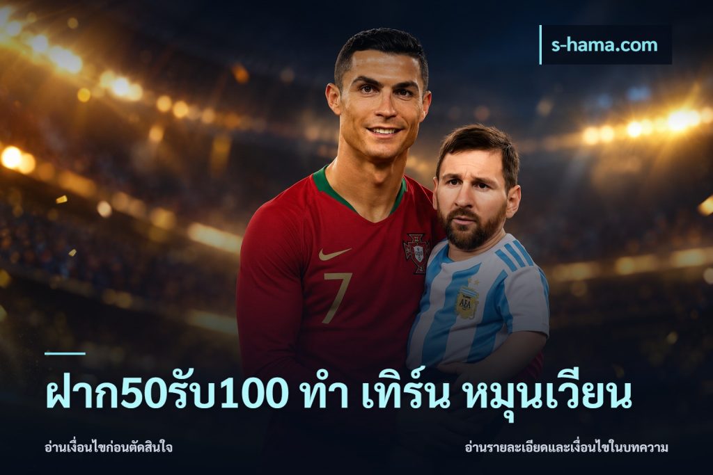 ฝาก50รับ100 ทํา เทิร์น หมุนเวียน