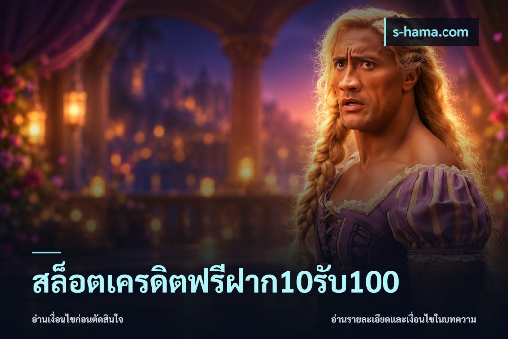 สล็อตเครดิตฟรีฝาก10รับ100